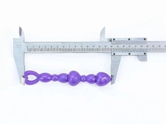 Kích Hậu Silicon Anal Beads Trái Tim