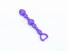 Kích Hậu Silicon Anal Beads Trái Tim