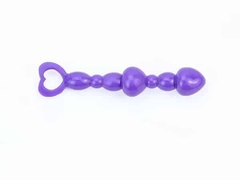Kích Hậu Silicon Anal Beads Trái Tim