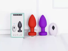 Kích Hậu Plug Rung Kích Thích Kèm Điều Khiển Từ Xa