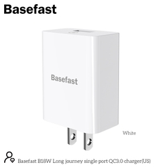 Basefast B18W Củ sạc nhanh 2 cổng QC 3.0 PD18W
