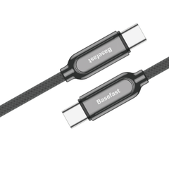 Dây sạc nhanh Type C to Type C 60W - Basefast VENUS SERI CS90C