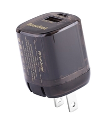 Củ sạc nhanh 22.5W 2 cổng U+C - Basefast S25