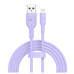 Cáp sạc nhanh Silicon 2.4A USB to Lightning -  Basefast MECURY SERI CS56i