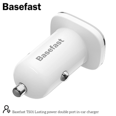 Basefast TS01 - Tẩu sạc nhanh 2 cổng