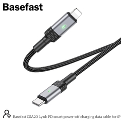 Basefast CSA20 - Cáp sạc 20W tự ngắt điện thông minh