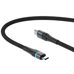 Cáp sạc nhanh 100W Type C to Type C có đèn báo sạc - Basefast VENUS SERI CS88