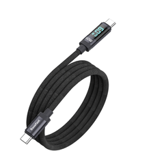 Cáp sạc báo công suất 60W Type C to Type C - Basefast SUN SERI CS27C