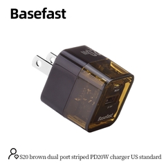 Củ sạc nhanh PD 20W 2 Cổng U+C - Basefast S20