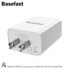 Basefast B18W Củ sạc nhanh 2 cổng QC 3.0 PD18W