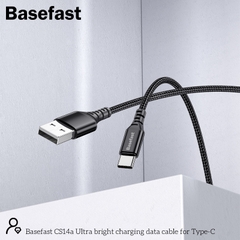 Basefast CS14a Cáp dù sạc nhanh 2.4A TypeC