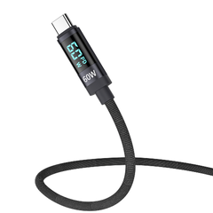 Cáp sạc báo công suất 60W Type C to Type C - Basefast SUN SERI CS27C