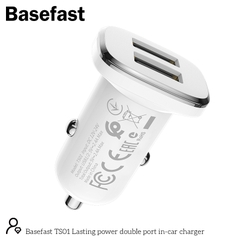 Basefast TS01 - Tẩu sạc nhanh 2 cổng