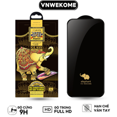 Kính cường lực cao cấp 6D chính hãng VNWEKOME dùng cho iPhone