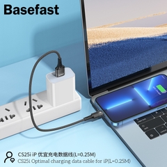 Basefast CS25i - Cáp dù sạc nhanh 25cm