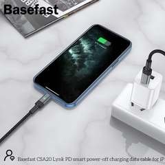 Basefast CSA20 - Cáp sạc 20W tự ngắt điện thông minh