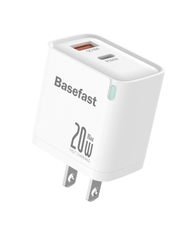 Củ sạc nhanh 20W 2 cổng Gan Basefast B24