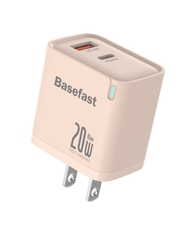 Củ sạc nhanh 20W 2 cổng Gan Basefast B24