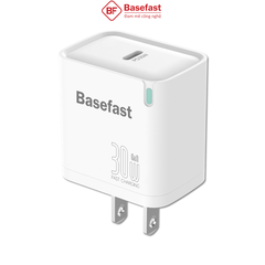 Củ sạc nhanh 30W 1C - Công nghệ GAN chống quá tải nhiệt Basefast B31