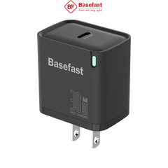 Củ sạc nhanh 30W 1C - Công nghệ GAN chống quá tải nhiệt Basefast B31