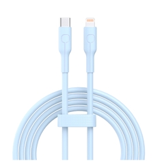 Cáp sạc nhanh 27W C to Lightning dây Silicon siêu bền - Basefast MERCURY SERI CS56