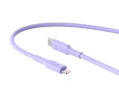 Cáp sạc nhanh 27W C to Lightning dây Silicon siêu bền - Basefast MERCURY SERI CS56