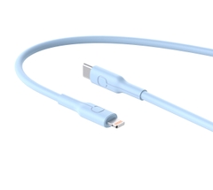 Bộ sạc nhanh 20W 2 Cổng C to Lightning kèm dây silicon chống quá tải nhiệt - Basefast Amazon Seri