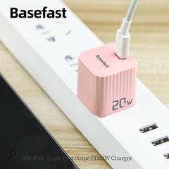 Bộ sạc nhanh 20W C to Lightning - Basefast TROPIC SERI BS01