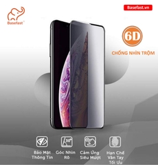 Kính Cường Lực Basefast 6D Voi Chống Nhìn Trộm