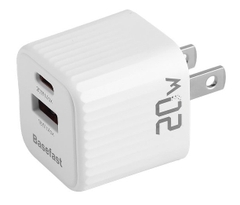 Củ sạc nhanh 20W 2 cổng U+C - Basefast TROPIC SERI S21