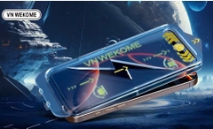 Kính cường lực kèm khung tự dán cho iPhone chính hãng VNWEKOME WTP-081/082