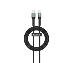 Dây sạc bọc dù PD27W cho Apple - Basefast CS16 (1M/2M)