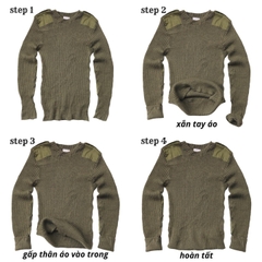 British Army Wool Combat Sweater Size S