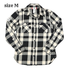 C.A.B. Clothing Heavy Flannel Work Shirt Size M