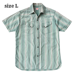 Sugar Cane Japan Made Western Shirt Size L