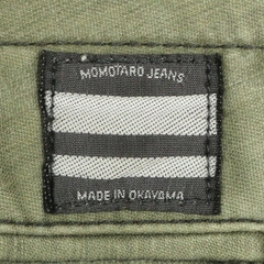 Momotaro Olive Sateen Cargo Pants Size 29