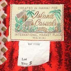 Vintage Island Casuals Hawaiian Shirt Size M