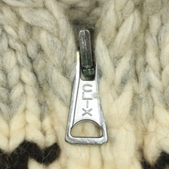 Swan Heavy Wool Cowichan Sweater Size S