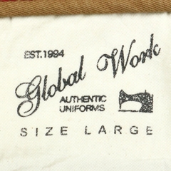 Global Work Straight Khaki Pants Size 32