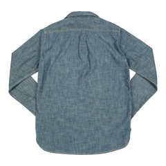 For One-Seven Selvedge Chambray Work Shirt Size XS