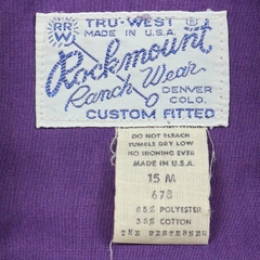 Vintage Rockmount Western Shirt Size M