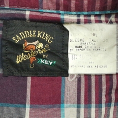 Vintage Sandle King by Key Western Shirt Size XL