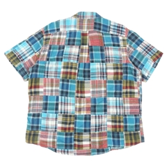 Lands’ End Patchwork Shirt Size XL