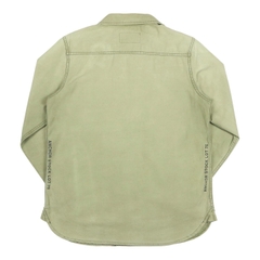 Aspesi Made in Italy Olive Military Shirt Size S
