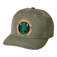 Filson CCC Wool Cap - Forest Green