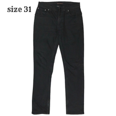 Nudie Jeans Thin Finn Black Size 31