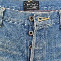 White Line Japan Selvedge Denim Jeans Size 34