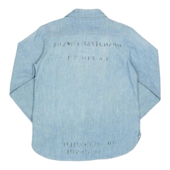 Denim & Dungaree Chambray Work Shirt Size Women S