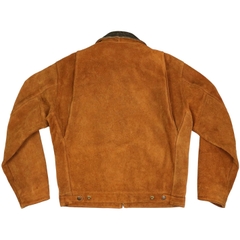 Schott Suede Leather-collar Jacket Size L