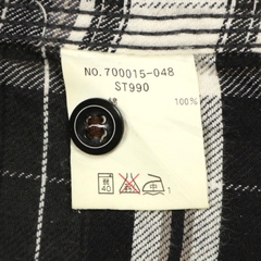 Blue Blue Flannel Work Shirt Size S